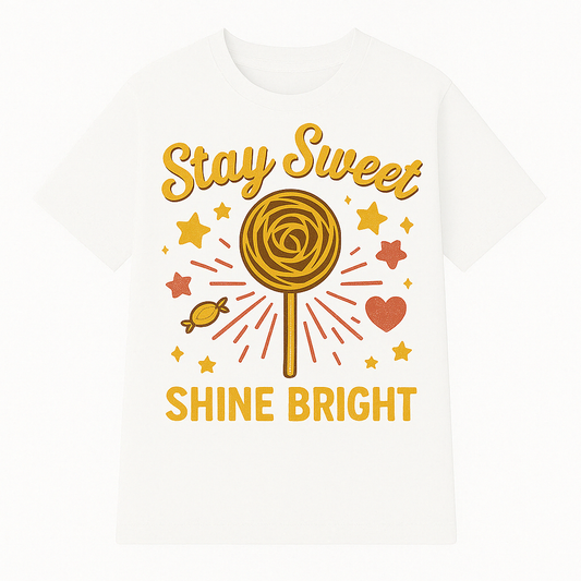 Stay Sweet キャンディTシャツ
