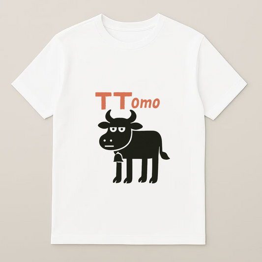 A黒うしロゴTシャツ – 無感情の奥にある何か