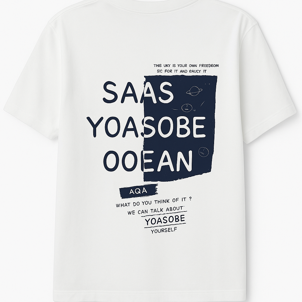 🉐両面Tシャツ