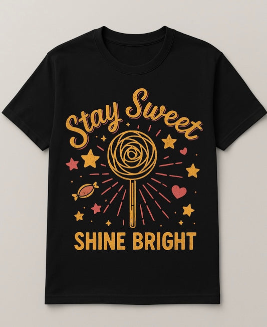 Stay Sweet キャンディTシャツ